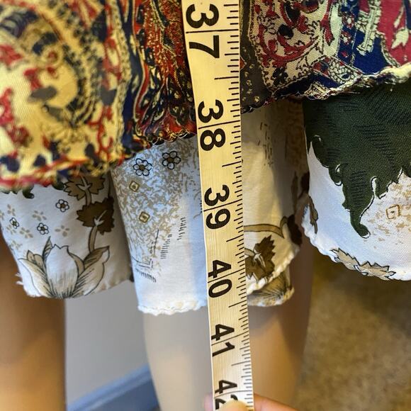 Vintage Baba Chiffon Silk Dress Babydoll Halter Over Layer Y2K Fairy grunge S - Picture 3 of 11